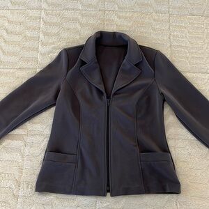 Weekenders gray blazer good preowned condition size small